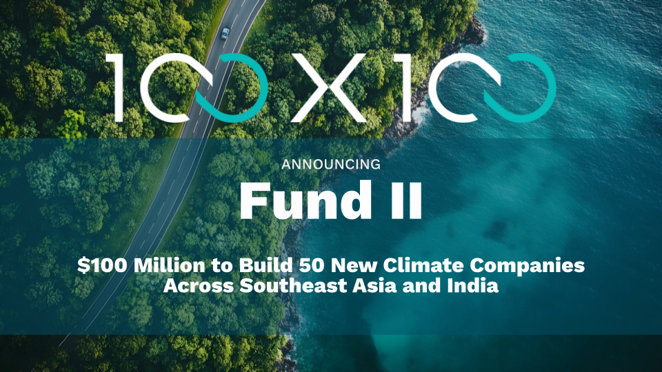 100x100 Debuts $100M Climate Fund II
