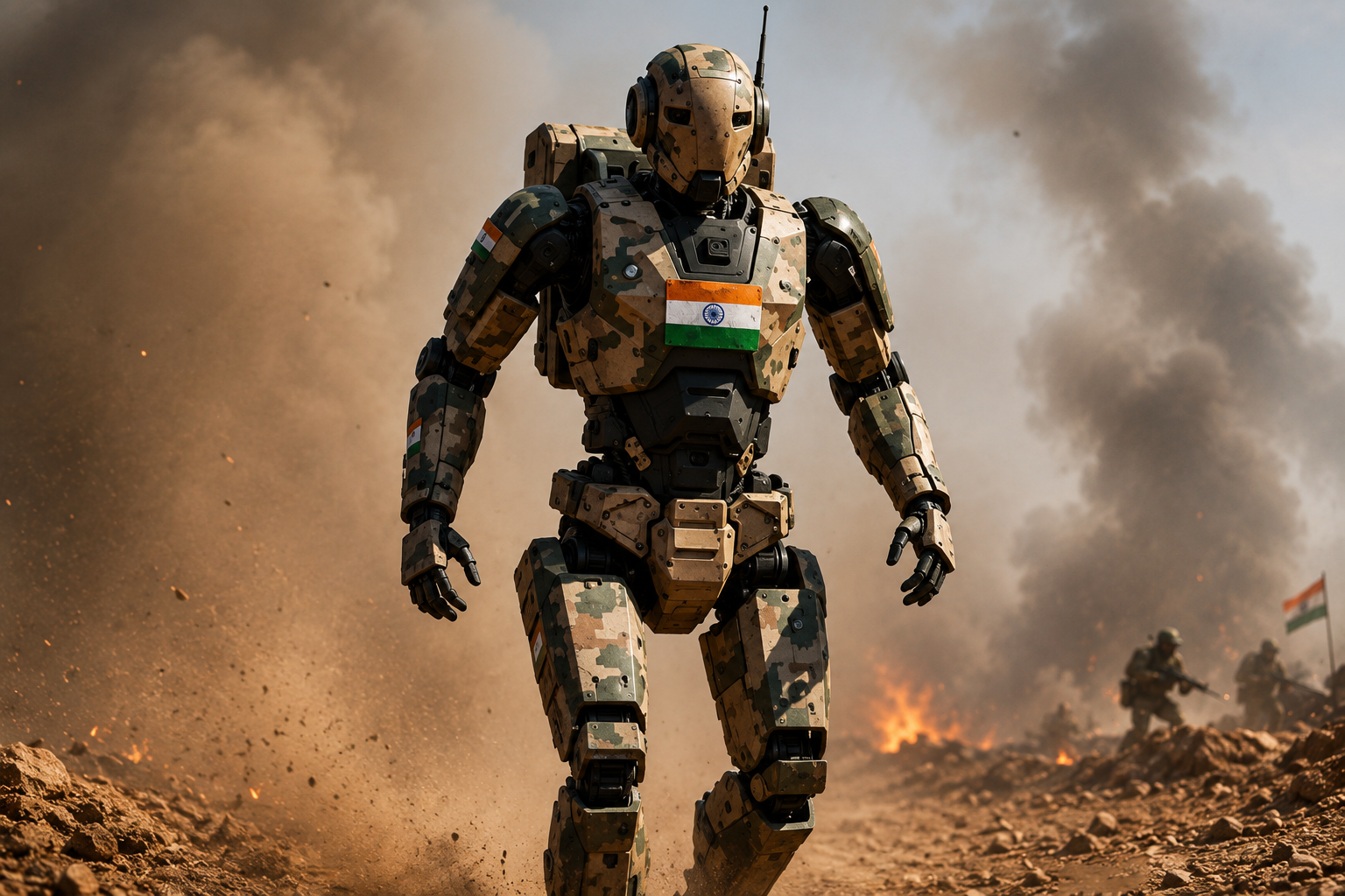 Indian Army's Humanoid Robot Plan for Counter-Terror Ops by 2050