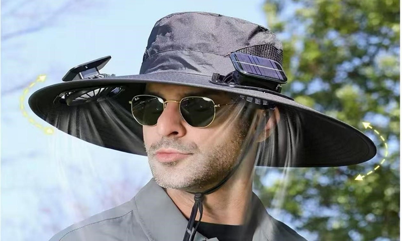 Europeans Embrace Chinese 'Fan Hats,' Cooling Tech Amid Climate Shift