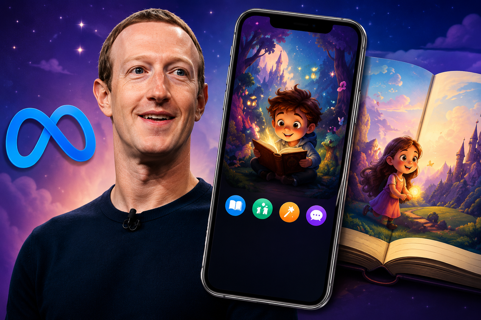 Meta Tests AI Bedtime Story App: Future of Automated Imagination
