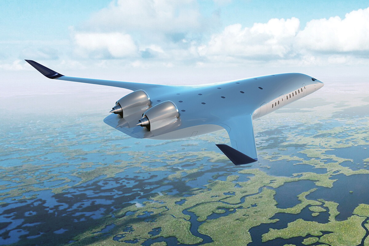 World’s First Blended Wing Jet: 5,000 nm Range, 50% Fuel Savings