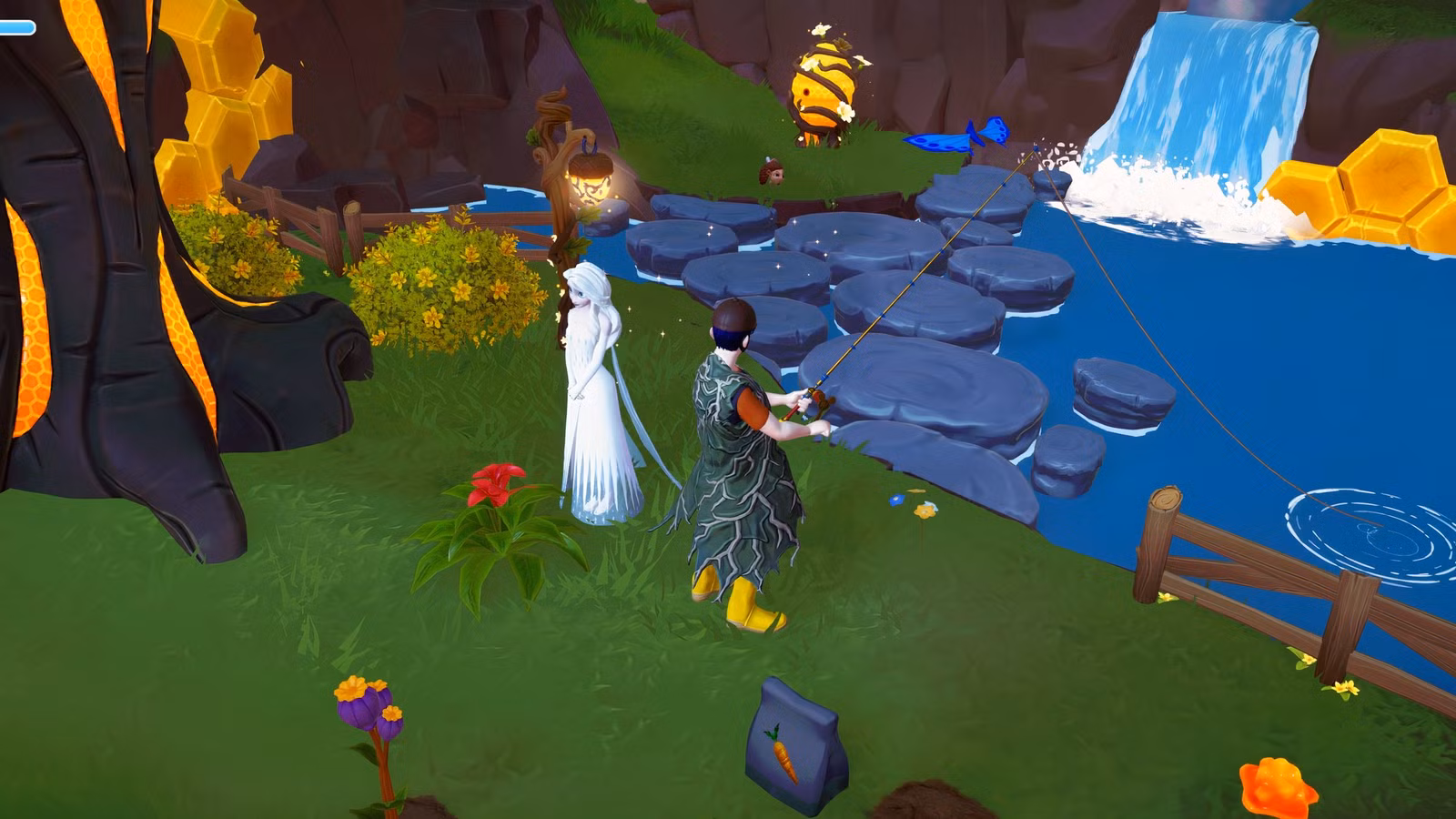 All Honeyglow Woods Fish Locations - Disney Dreamlight Valley (DDV)