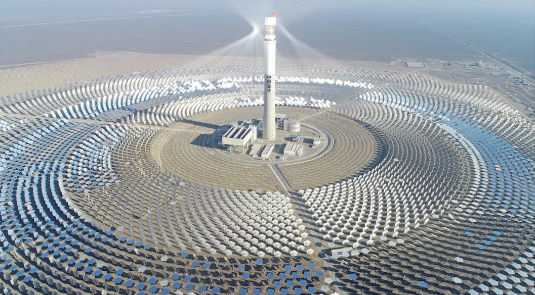 China’s giant Gobi solar plant runs after dark on salt, not batteries