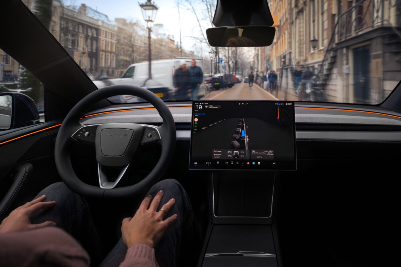 Asleep at the wheel: Tesla video sparks debate