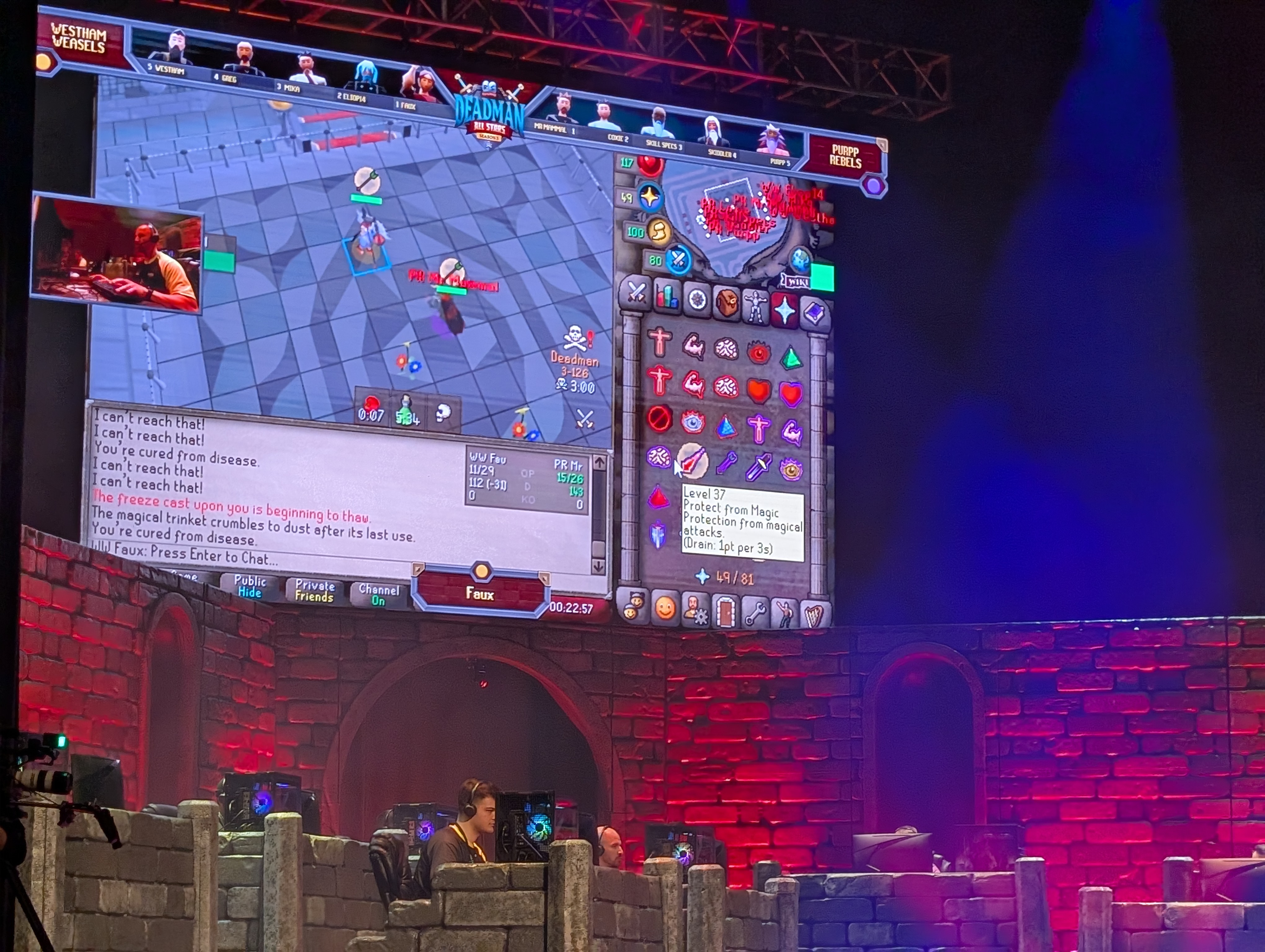 Even though Old School RuneScape was 'not built to have a LAN setup at all,' it just had a live esports tournament with 4,000 attendees: 'We were doubting at times whether we actually can pull it off'