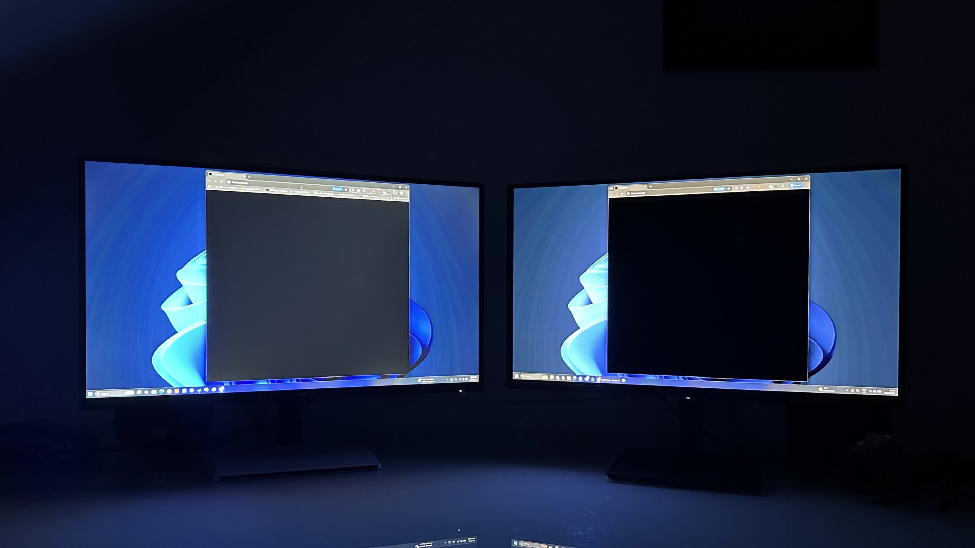 OLED versus mini-LED  monitors