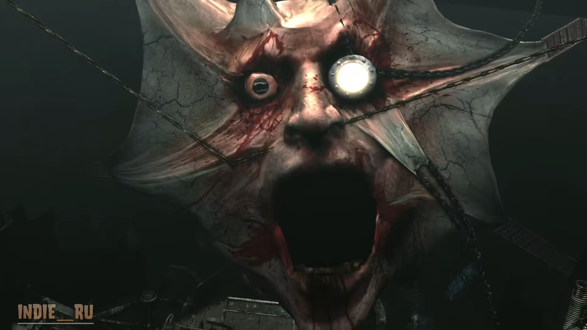 Monocle Man, a boss cut from Silent Hill: Downpour restored in Indie_RU's port