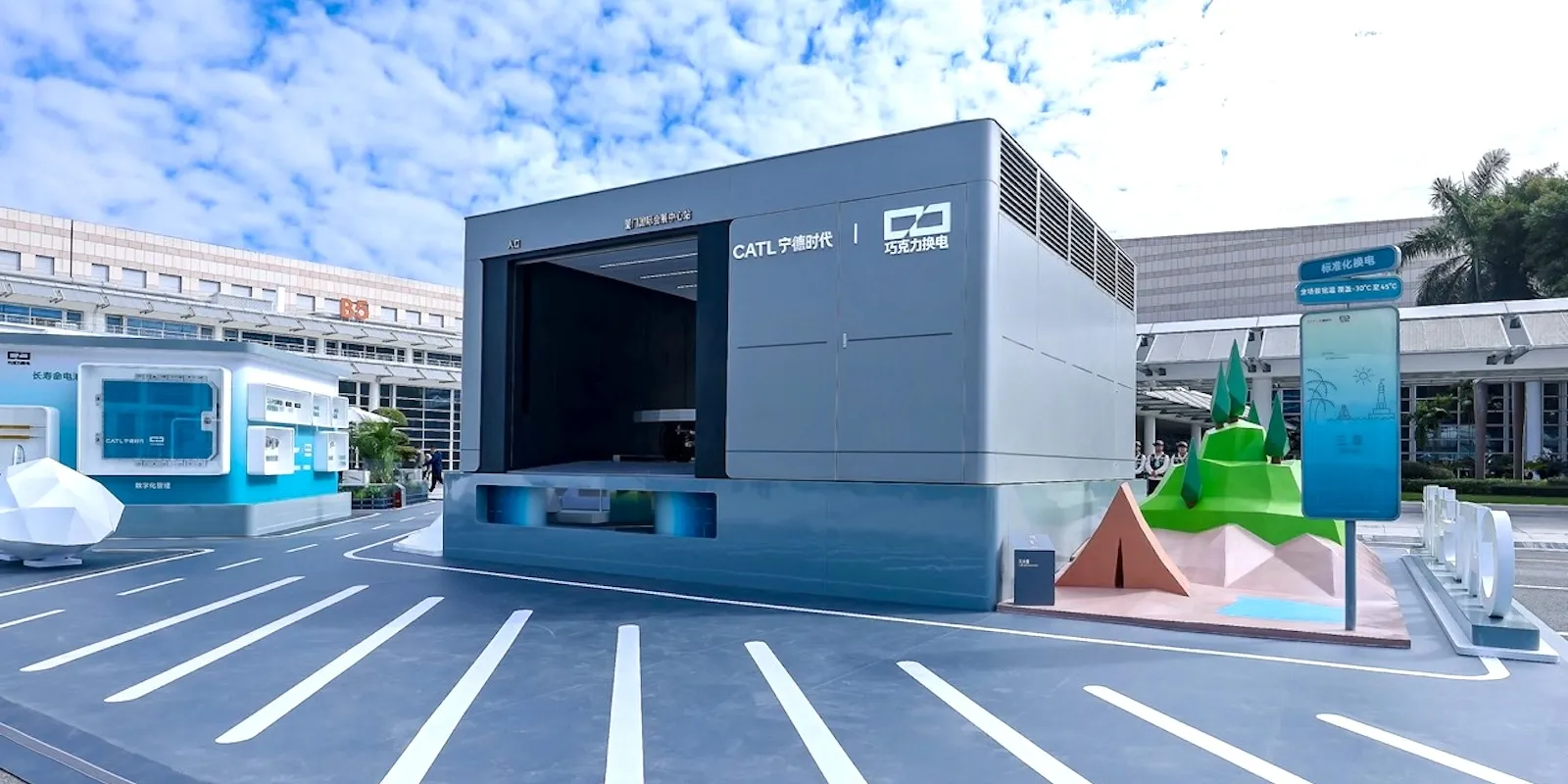 CATL is building more than 200 battery swap stations EVERY MONTH