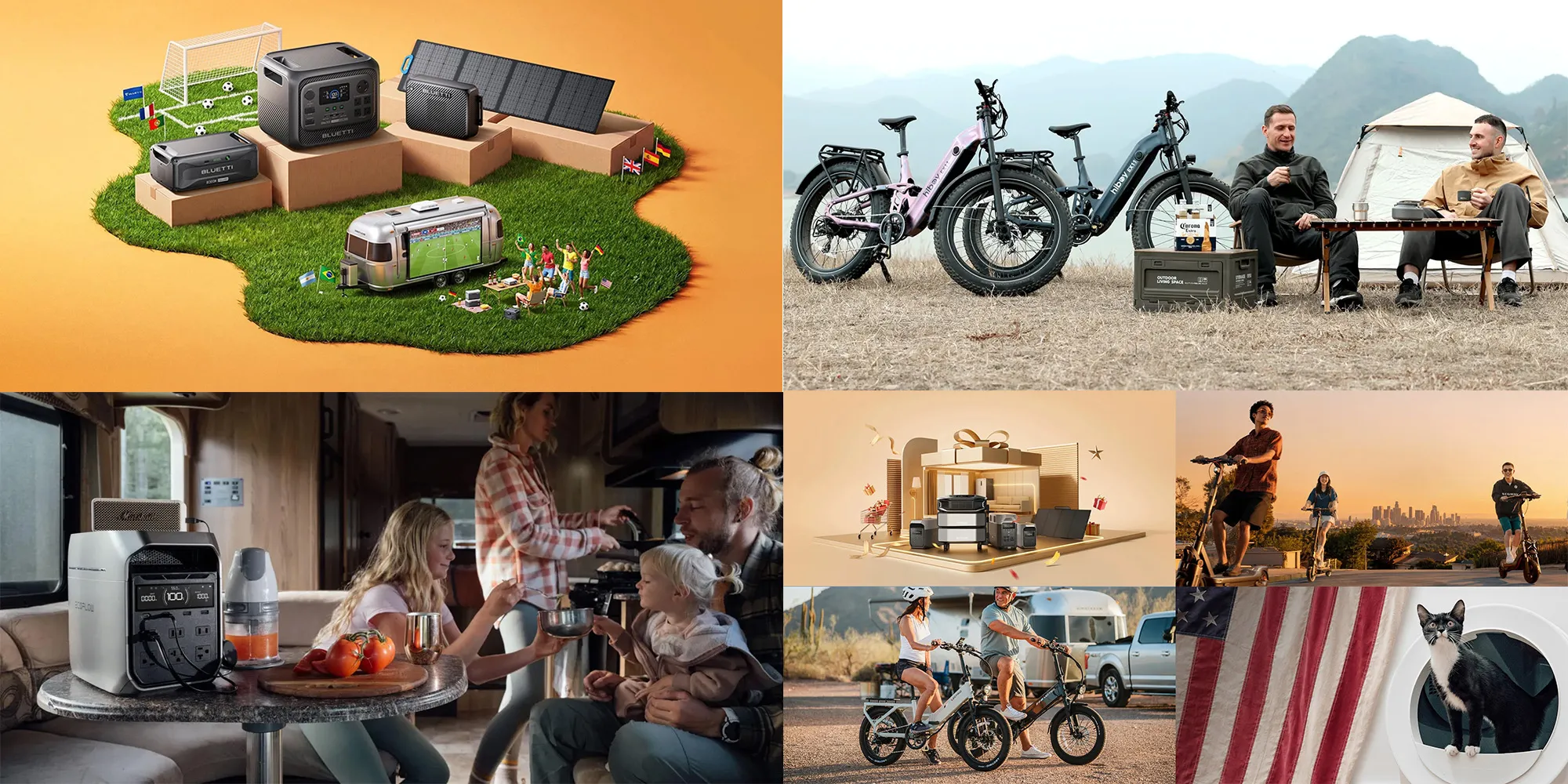 July 4th Green Deals: Bluetti Summer Power Sale exclusives, Hiboy EX11 full suspension e-bike $700 off, EcoFlow flash sale, and much more