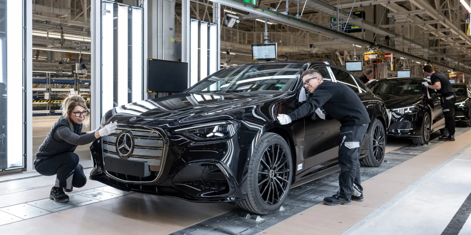 Mercedes is now building its new electric C-Class – here’s where