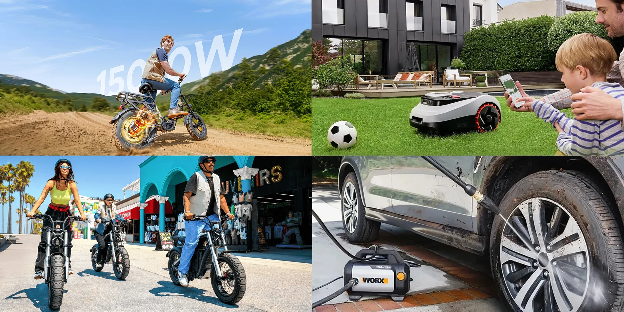 ENGWE 150-mile L16 Utility e-bike from $899, Segway Xyber e-bike + extra battery $1,400 off, Navimow i215 LiDAR robot, more