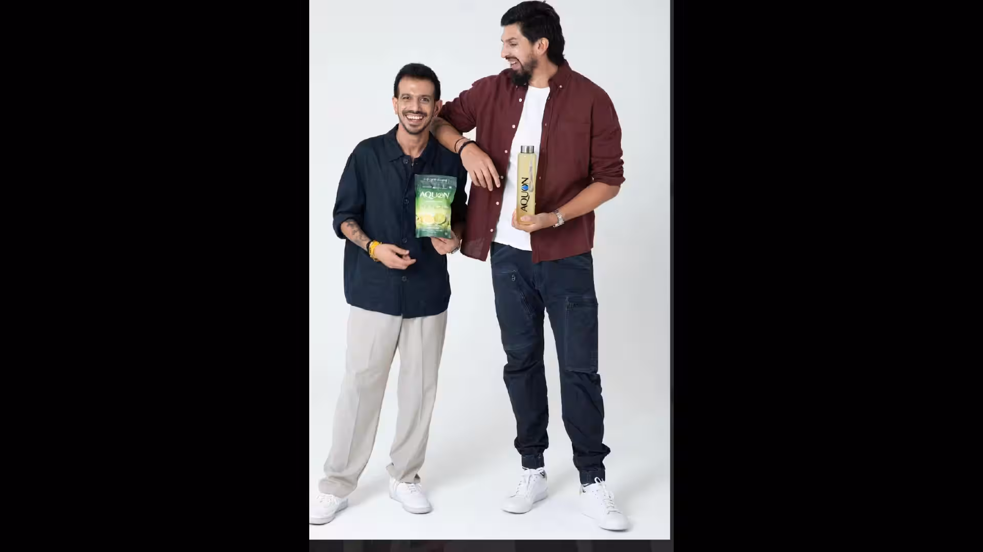 Ishant Sharma and Yuzvendra Chahal launch hydration brand AQUON
