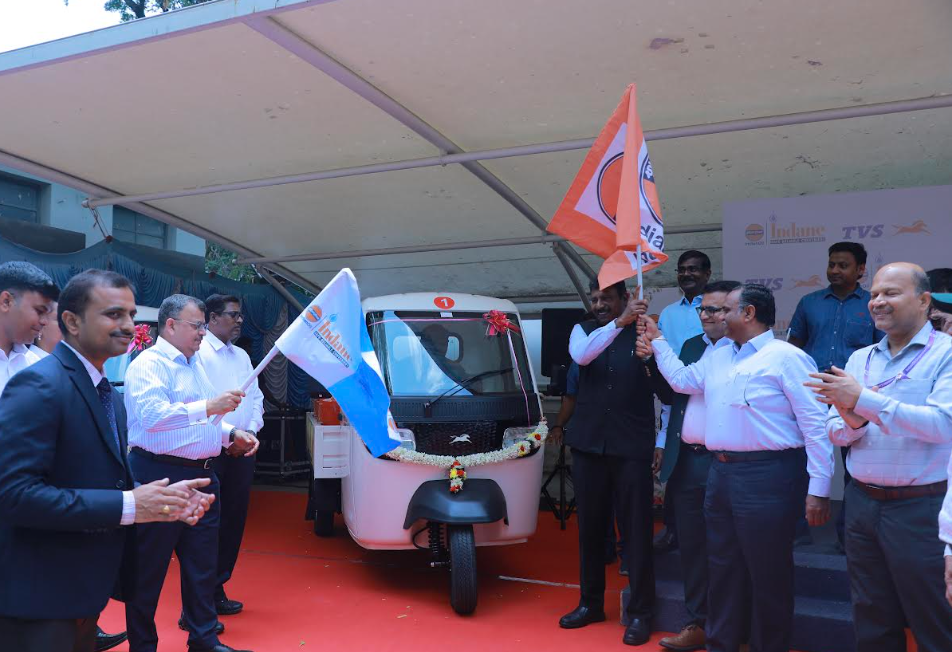 TVS Motor and IndianOil Partner to Green India’s Last Mile LPG Delivery
