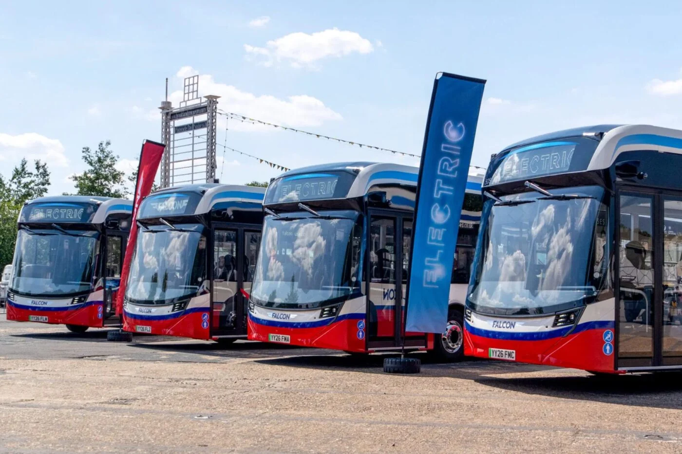Falcon Buses rolls out first electric buses – and depot upgrades
