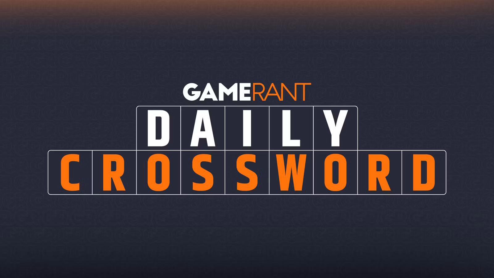 GameRant Daily Crossword (July 15, 2026)