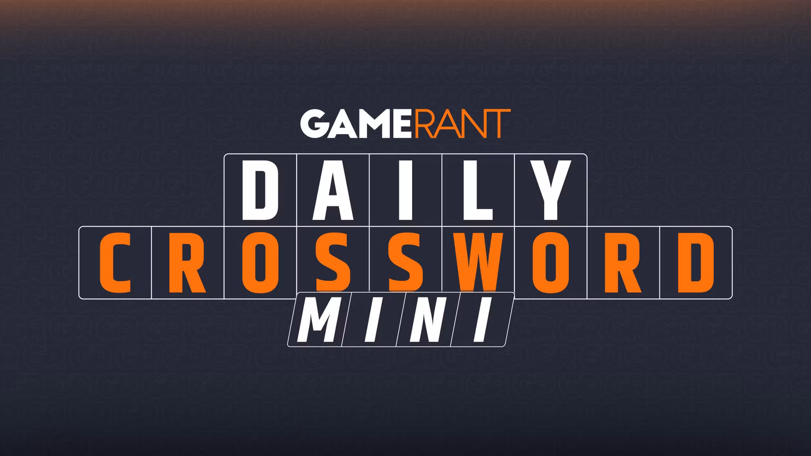GameRant Daily Crossword Mini (July 15, 2026)