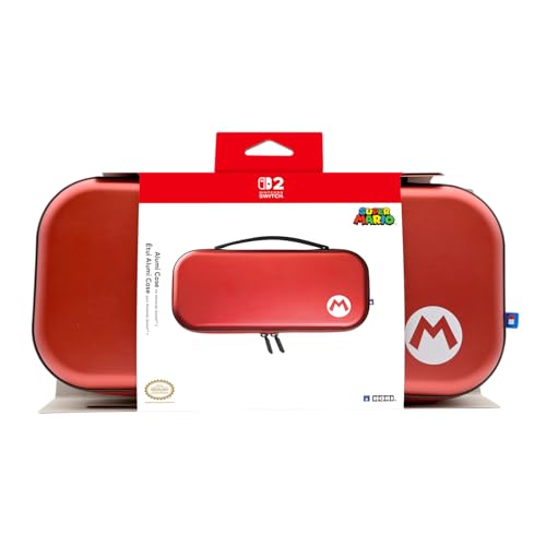 Hori Alumi Case (mario) for Nintendo Switch 2 - Officially Licensed by Nintendo