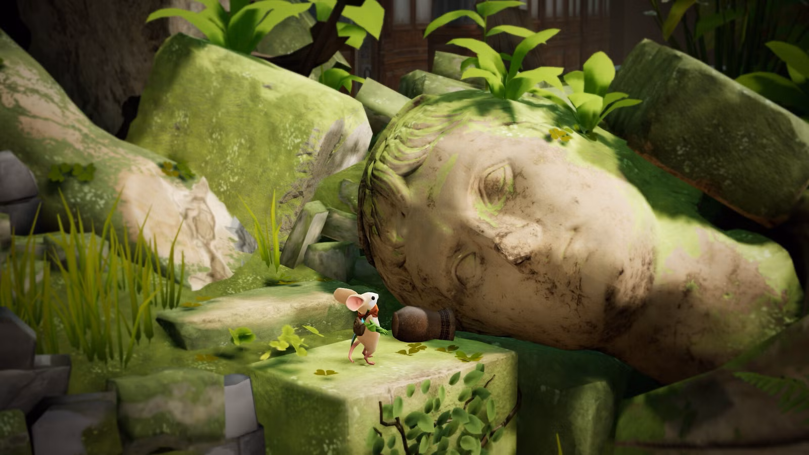 Moss The Forgotten Relic review: the 2 best VR games of all time are just as good on console