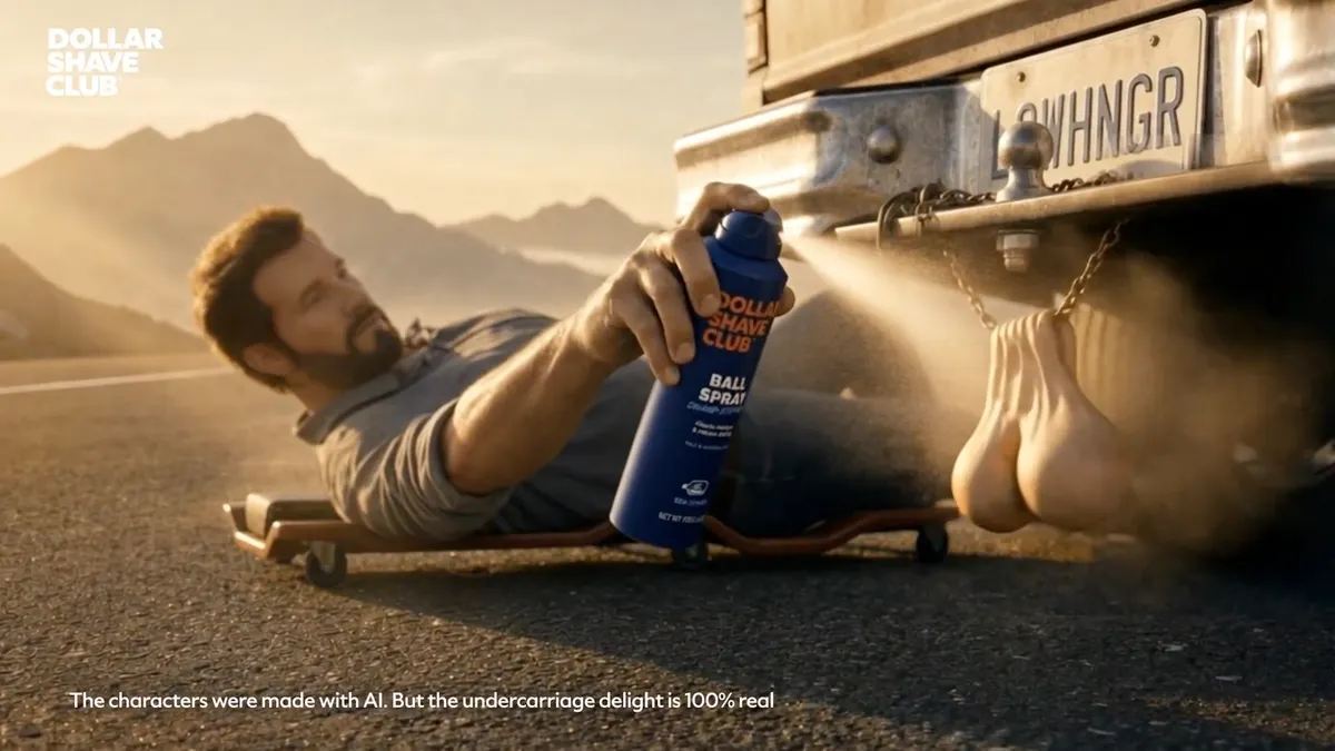 How Dollar Shave Club uses generative AI to unlock advertising creativity