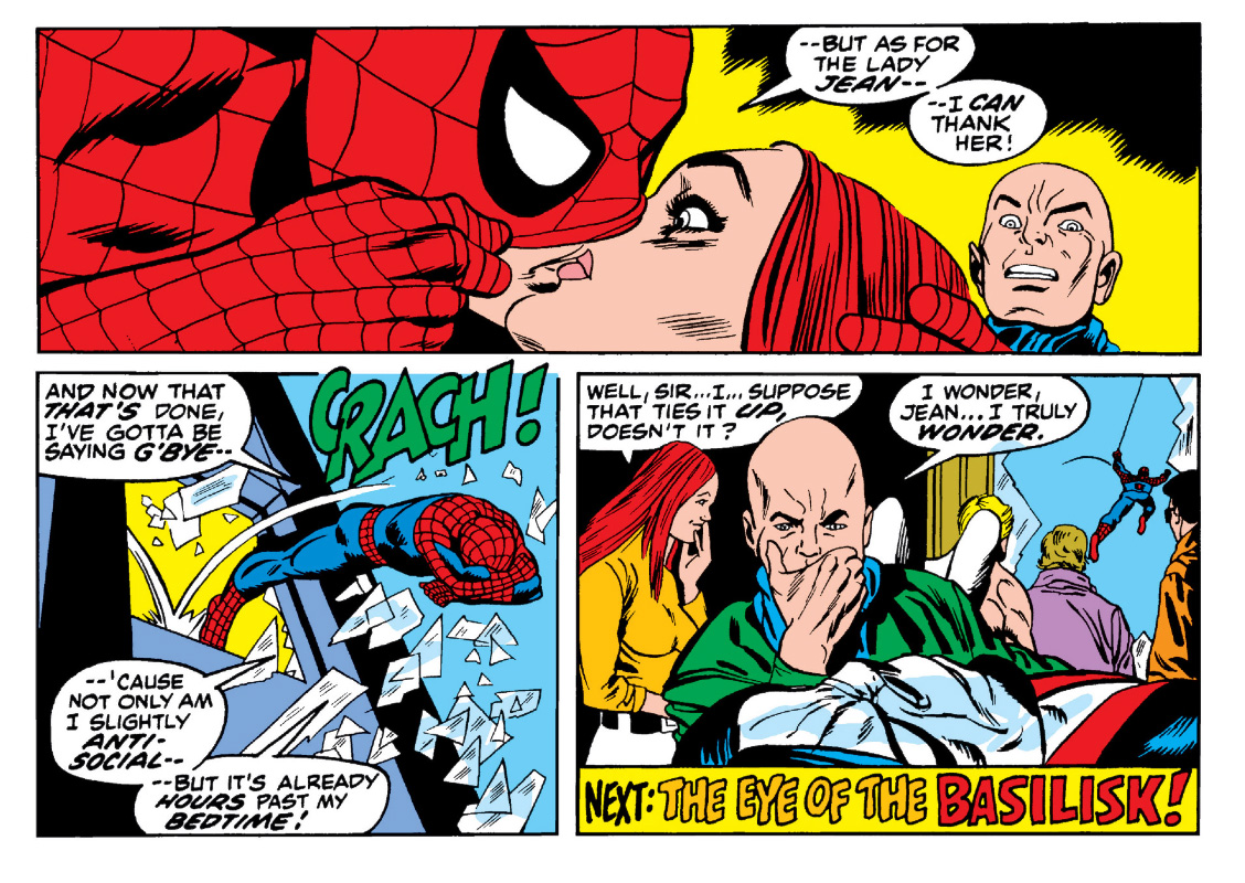 A brief comic book history of Spider-Man and the X-Men's Jean Grey's awkward friendship
