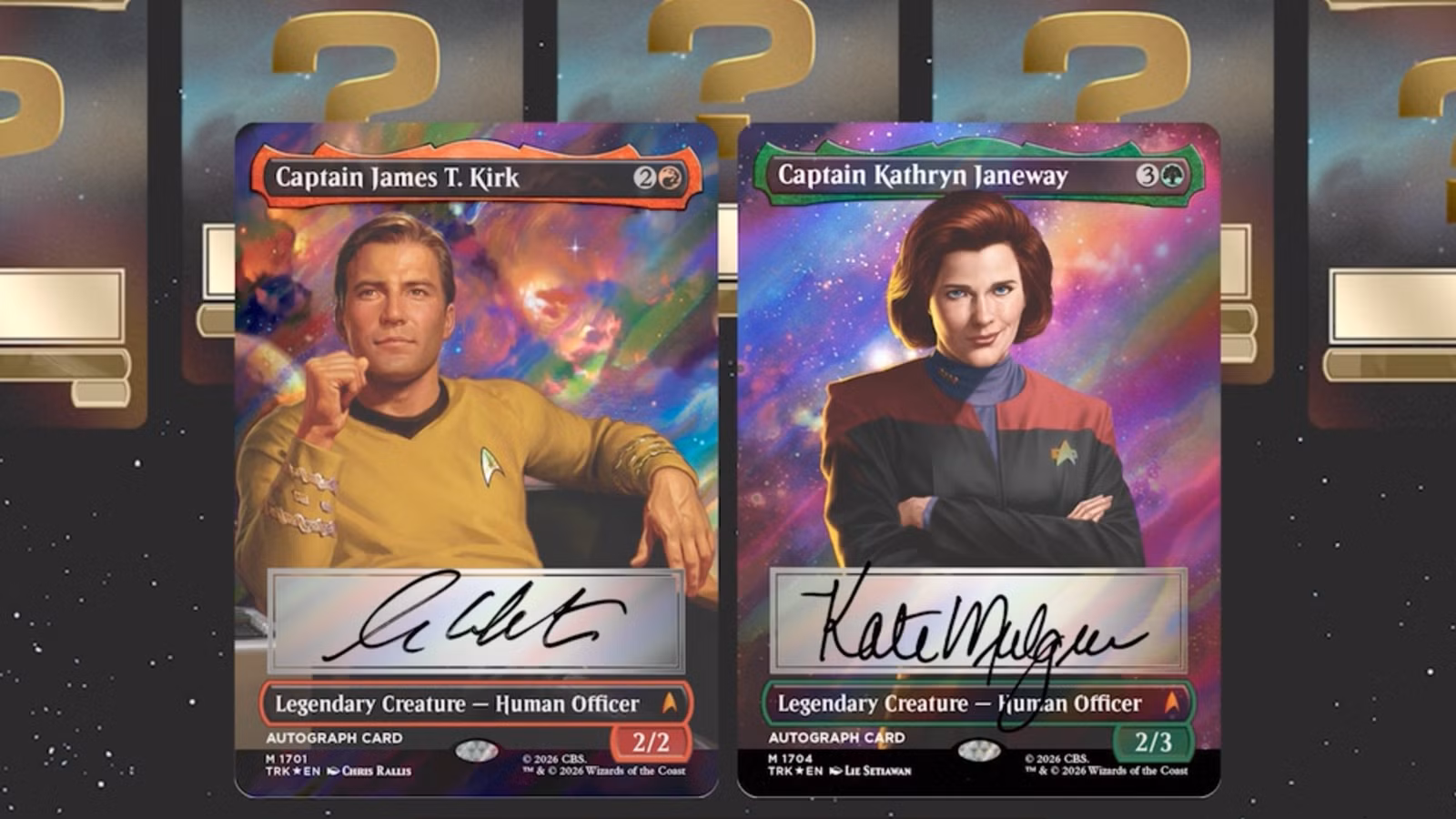 Magic: The Gathering Reveals First Ever Signed Cards In New Star Trek Set