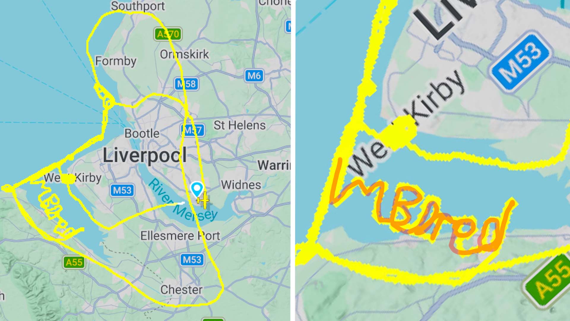 Presumably Bored Pilot Uses Plane To Skywrite ‘I’m Bored’ Over England