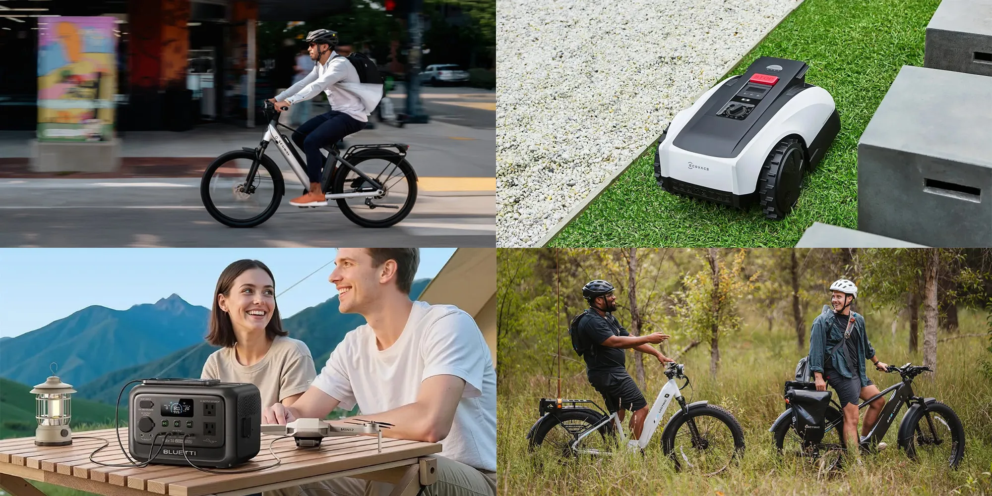 Segway Myon smart e-bike first discount to $1,550, ECOVACS Goat O1000 RTK robot mower bundle $699, Lectric, Bluetti, more