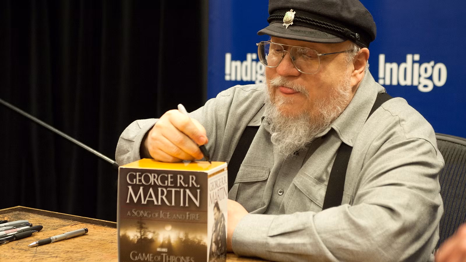 George R.R. Martin's new Game Of Thrones release arrives today — and it's already sold out