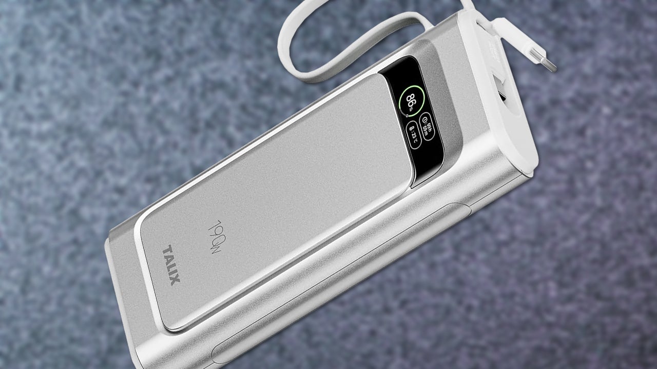 Save 50% Off the Airline-Friendly Talix 10,000mAh 100W Power Bank, Now Just $18