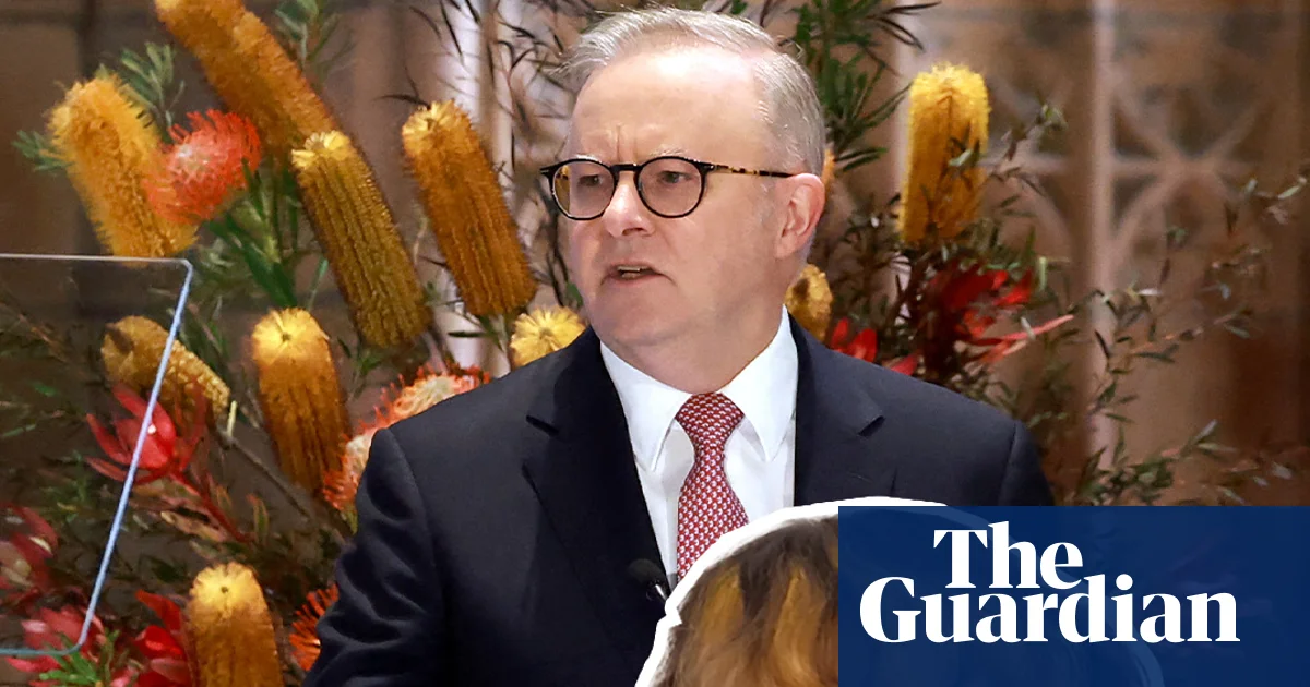 Anthony Albanese says he wants to do AI 'the Australian way' – video