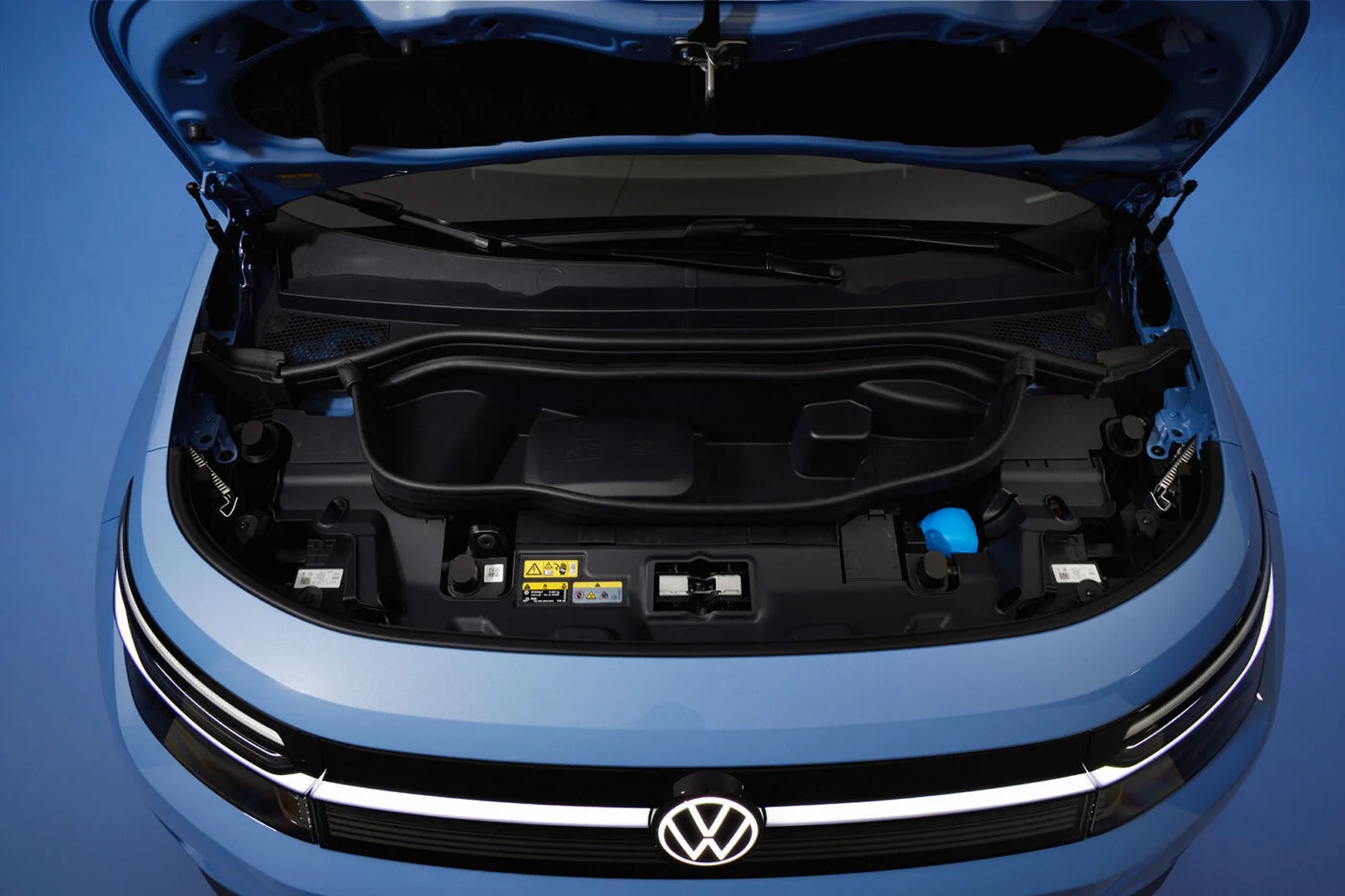 Vw id cross clear blue metallic
