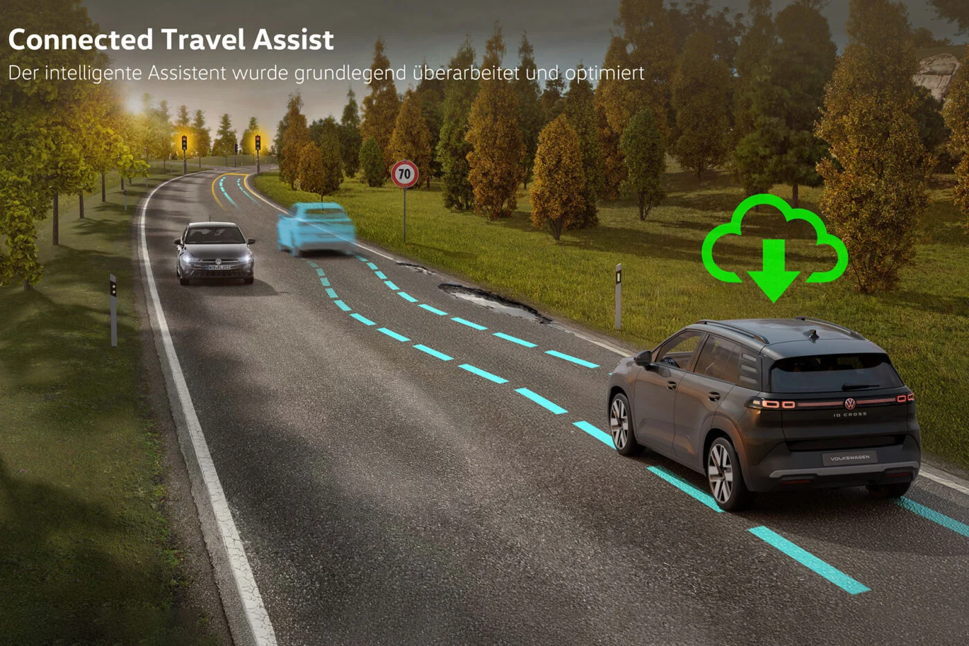 Travel assist vw id cross de