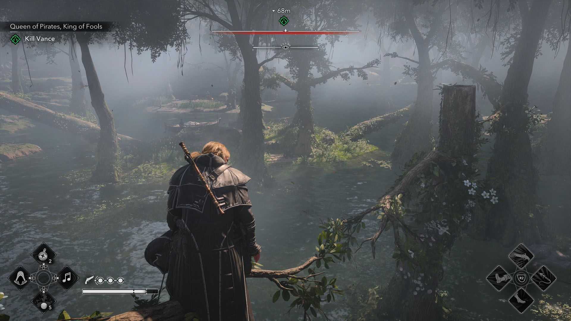 The Nassau swamp in Assassin's Creed Black Flag Resynced