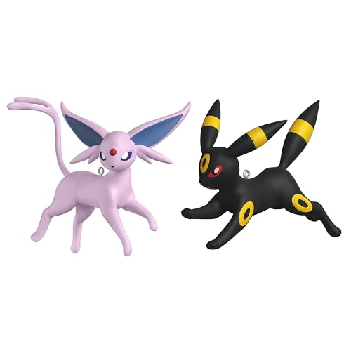 Hallmark Keepsake Christmas Ornaments 2026, Pokémon Espeon and Umbreon, Set of 2, Gifts for Gamers