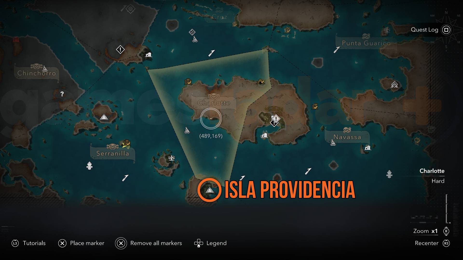 How to find the Black Flag Resynced Isla Providencia treasure
