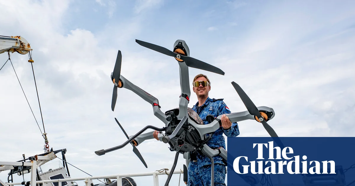 Robots, AI and drones: how the Dutch navy is using tech to transform its sea defences