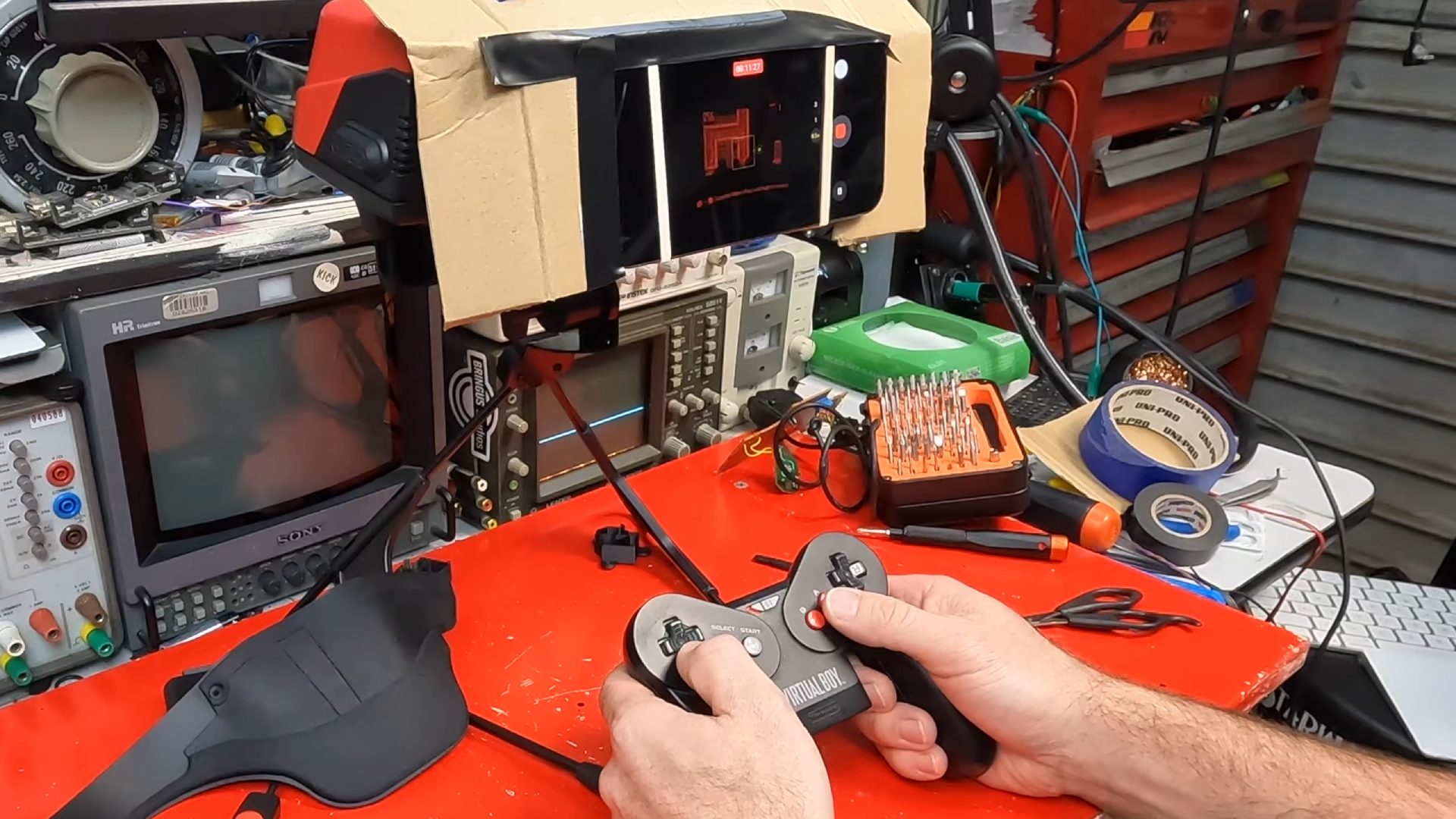Modder does what Nintendon't and makes a Switch 2 Virtual Boy controller