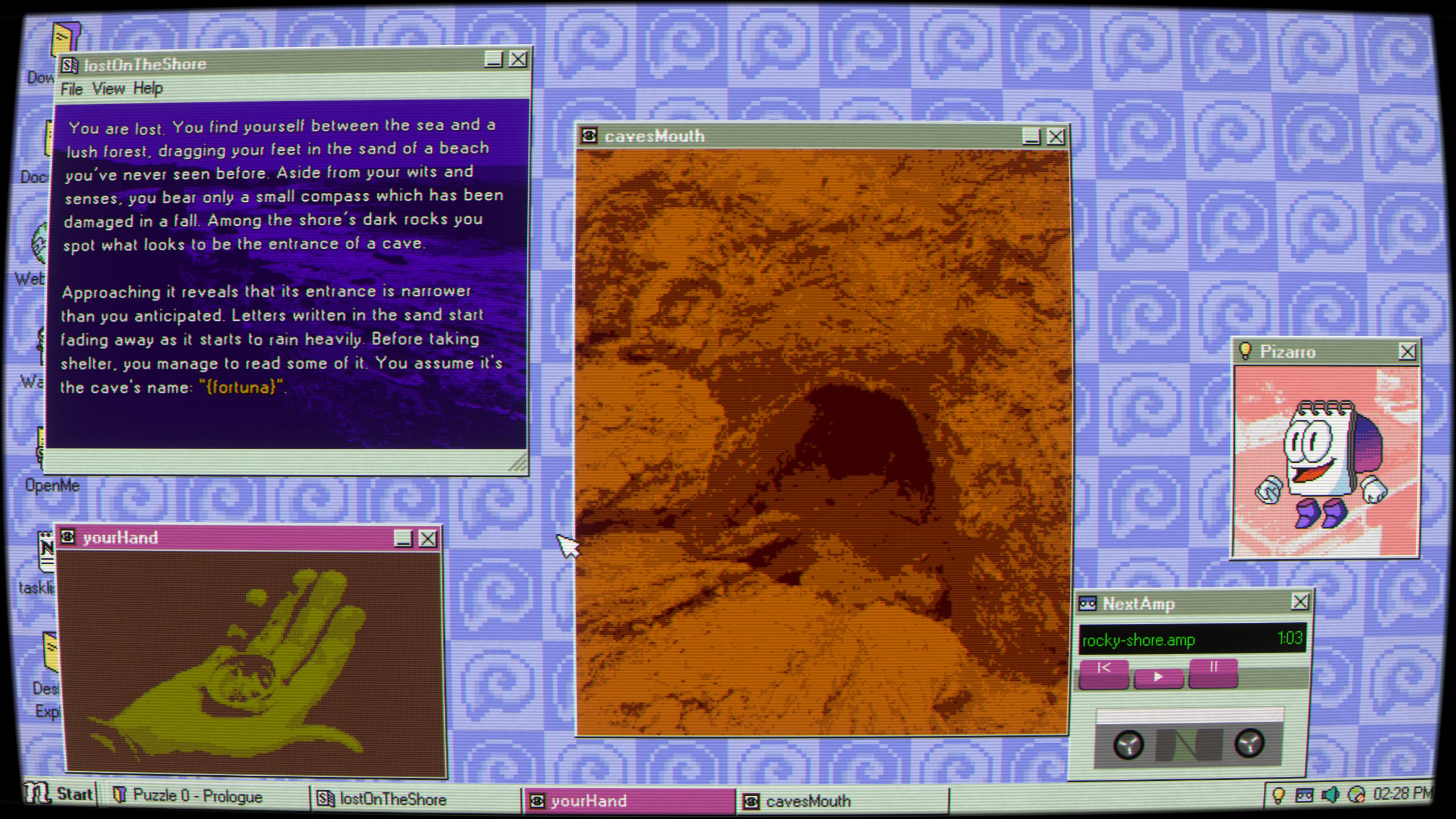 Desktop Explorer is a mystery/horror game about the last time when computers were good