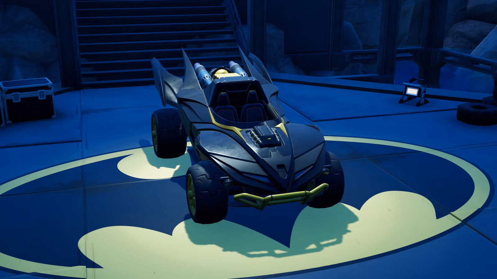 Batman's Beach Buggy location in Fortnite Chapter 7 Season 3