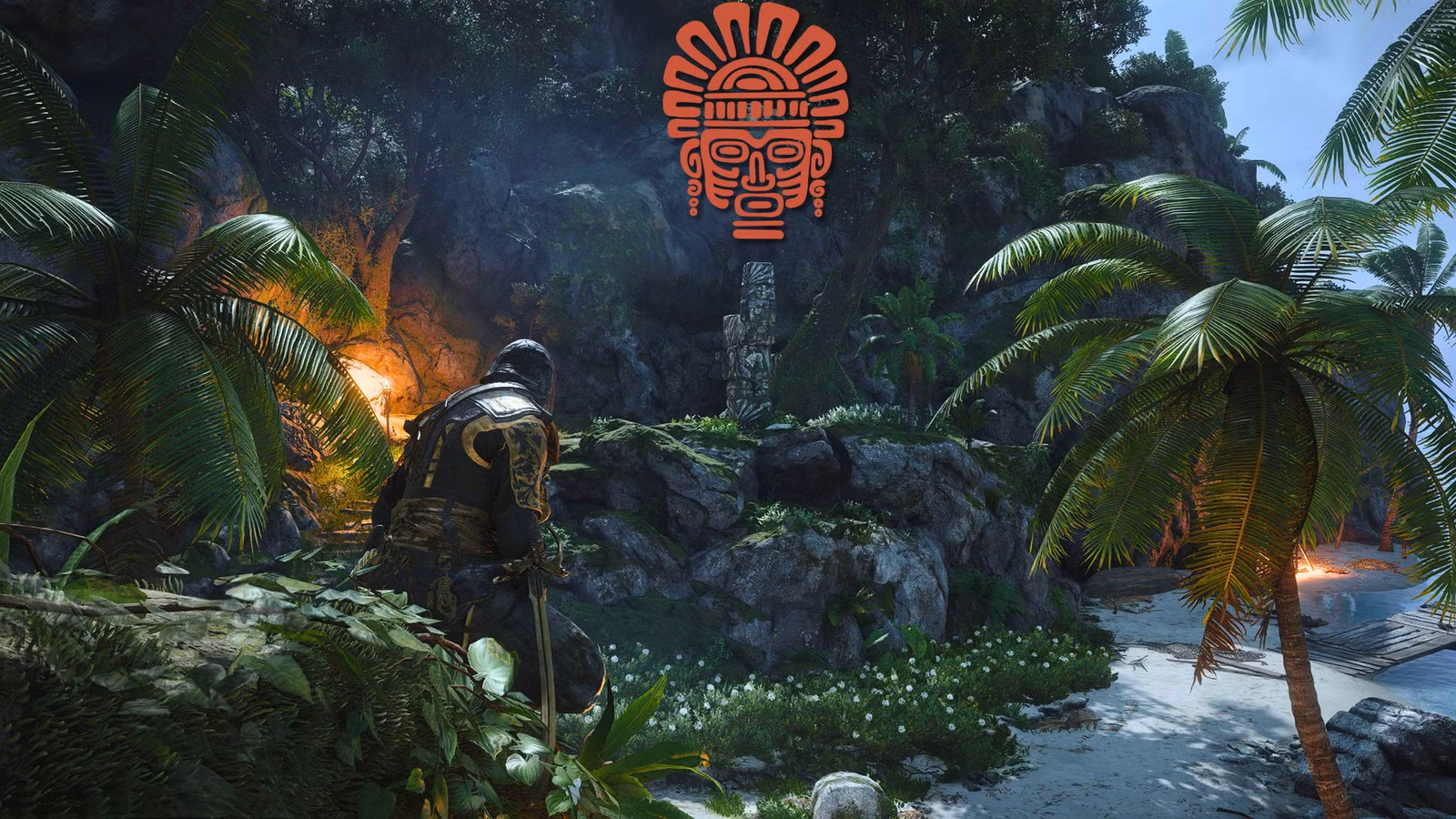 Cat Island Mayan Stelae Puzzle Solution - AC Black Flag Resynced