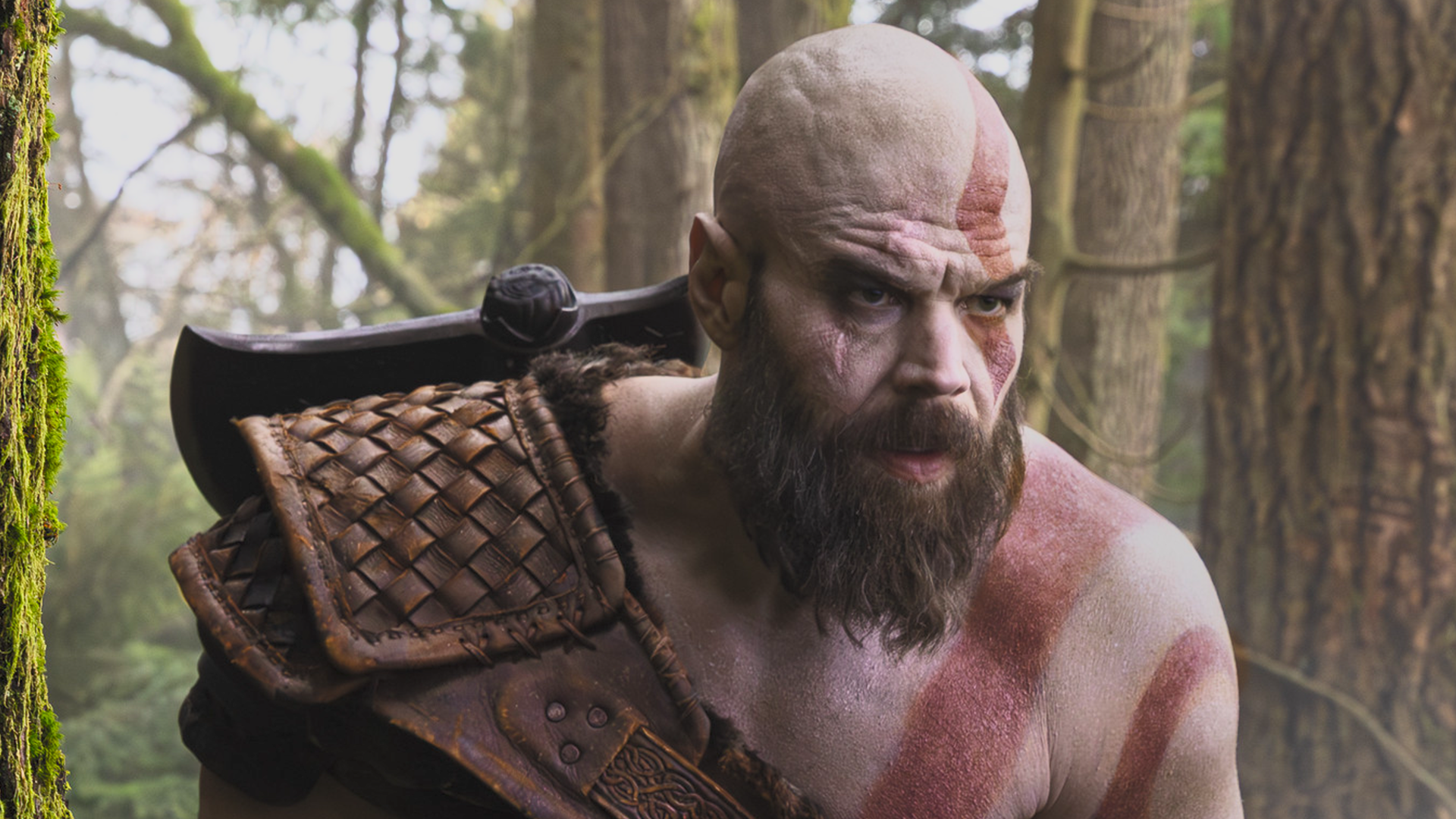God of War Show Filming Paused After Kratos Actor Ryan Hurst Tears Bicep Filming Stunt