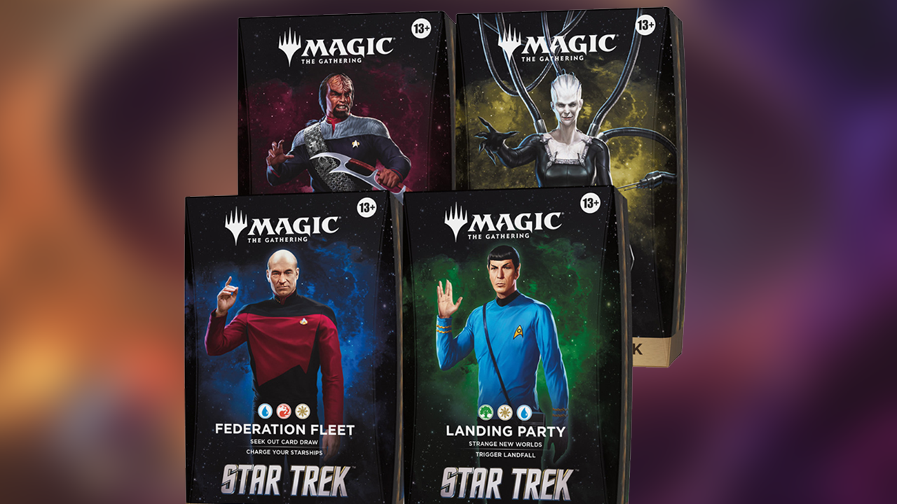 MTG Star Trek Commander Deck Bundle Is Much Cheaper Than Buying Each Precon Deck Individually