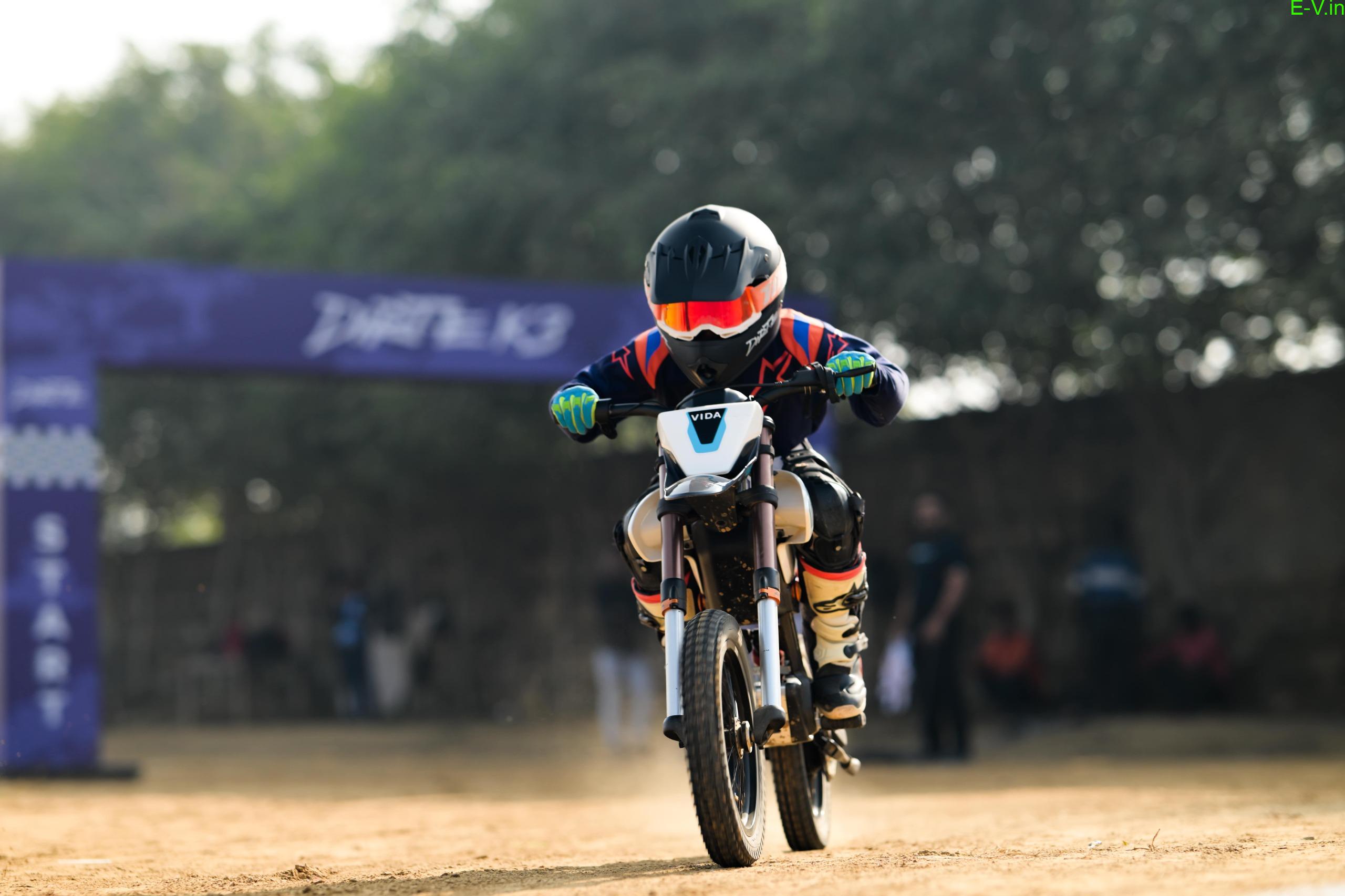 VIDA powered by Hero MotoCorp debuts DIRT.E K3, a size-adaptive electric motorcycle for young riders aged 4–10 years