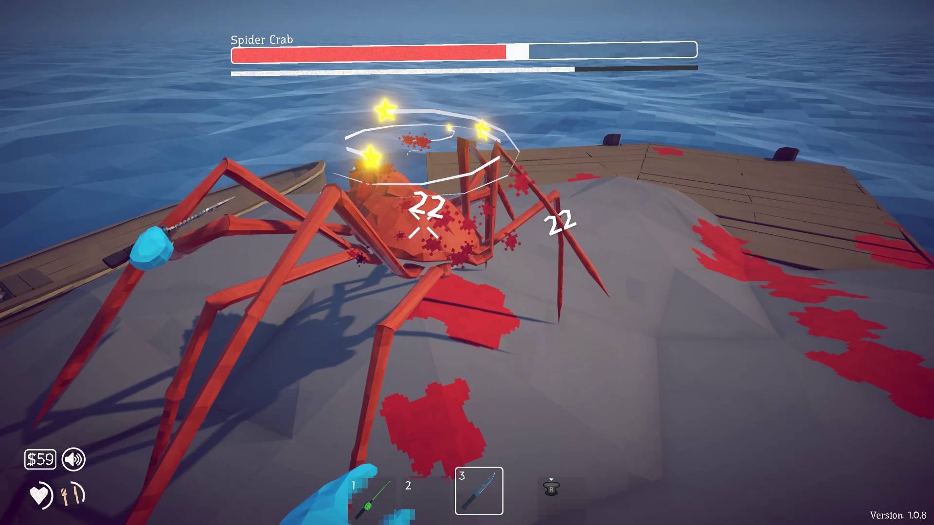 How to beat the How to Fish Spider Crab boss