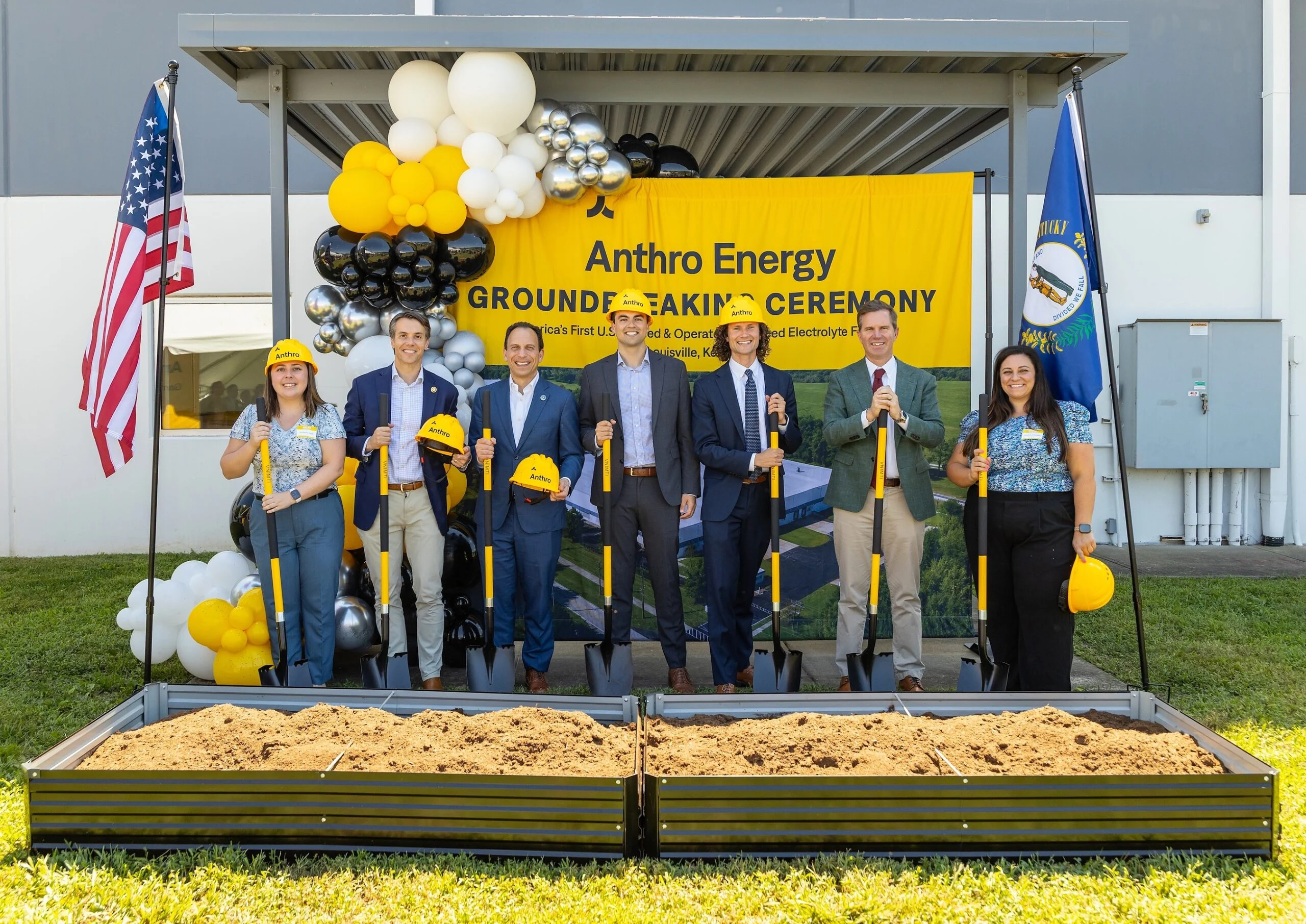 Anthro Energy breaks ground on electrolyte factory in Kentucky