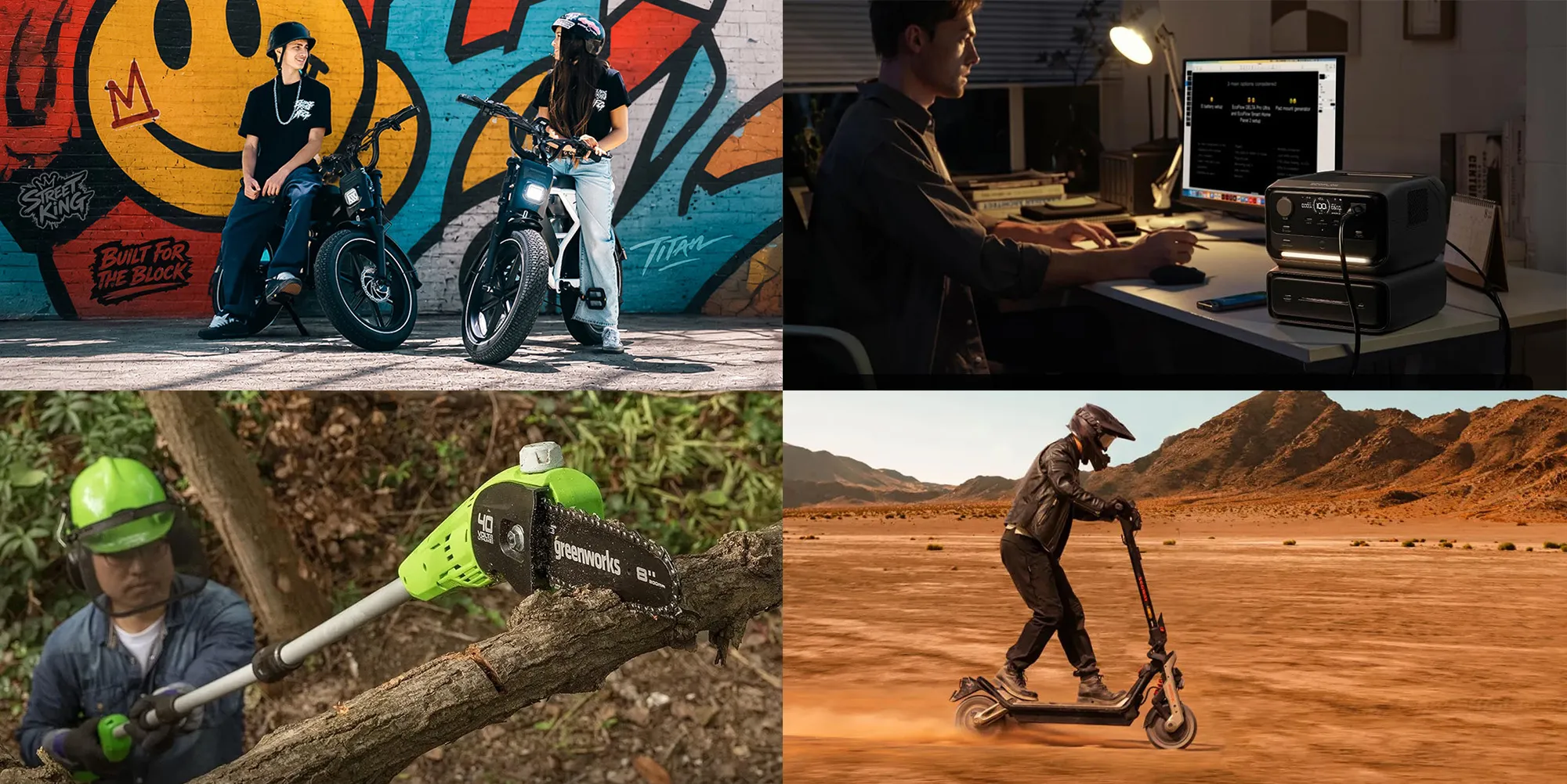 Heybike Titan moto-inspired full suspension e-bike launch, EcoFlow 572Wh RIVER 3 Plus power station bundle $319, Segway, more