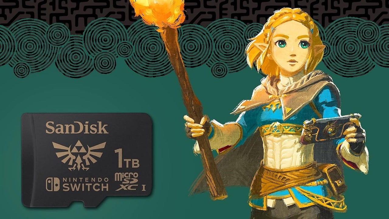 SanDisk's Zelda-Themed 1TB MicroSD Card Is on Sale for Its Lowest Price All Year