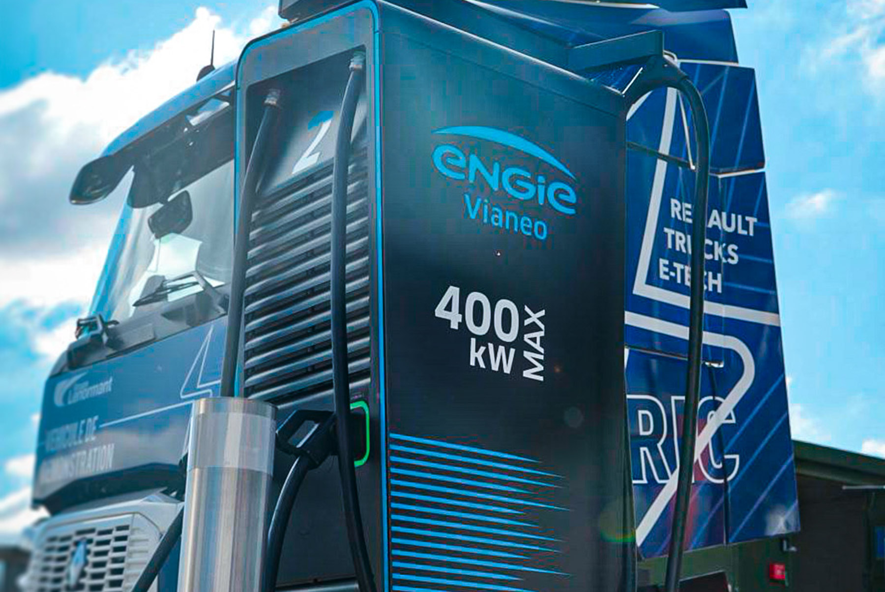 Engie Vianeo builds four new HGV charging parks in Germany