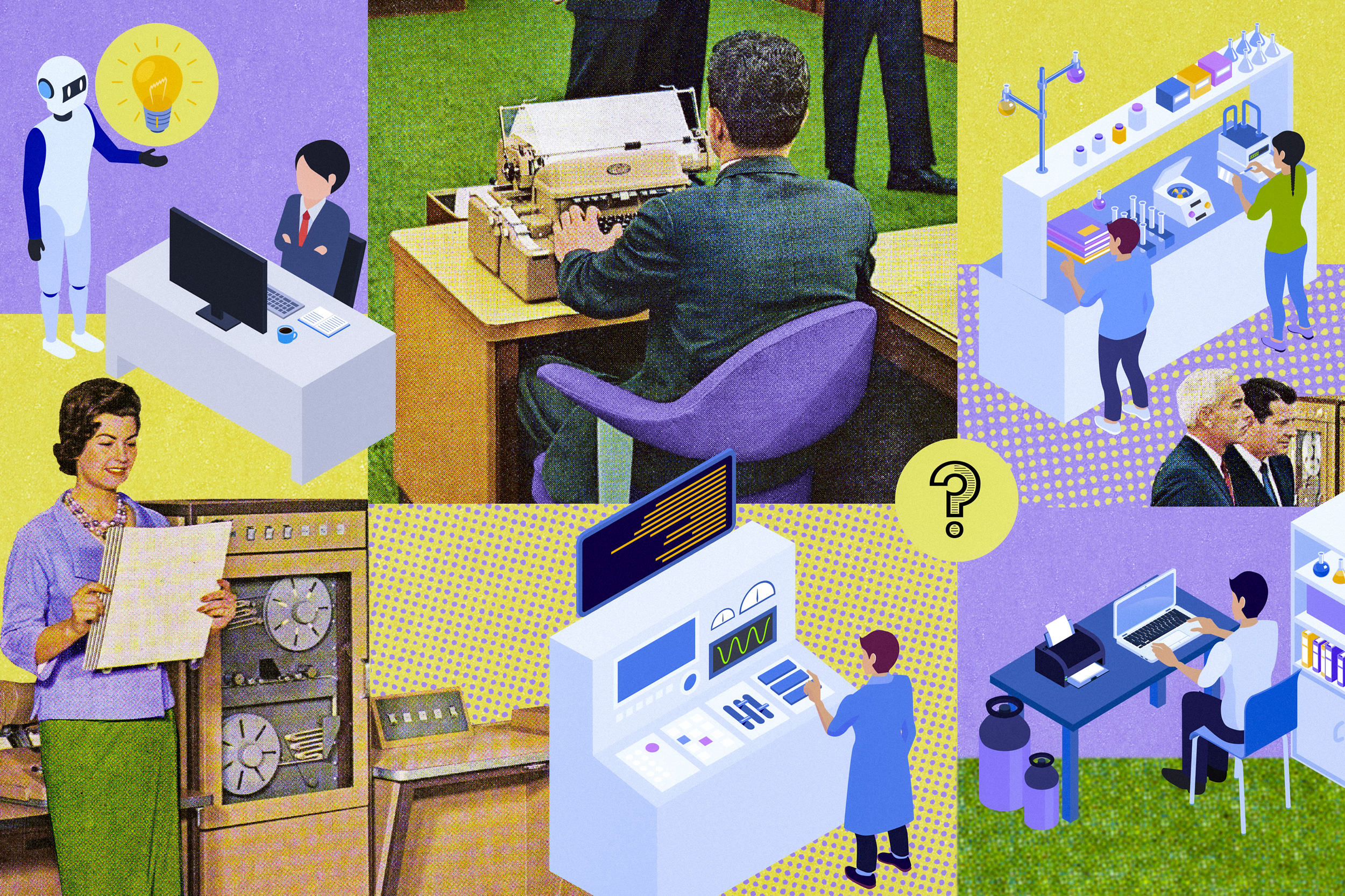 Technology usually creates jobs for young, skilled workers. Will AI do the same?