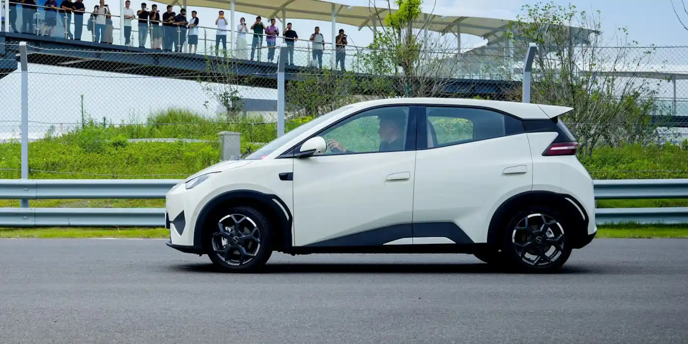 BYD’s cheapest EV spotted with an upgraded interior and a single large display screen